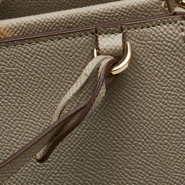 サマンサタバサ ハンドバッグ ショルダーバッグ 2WAY グレージュ レザー レディース Samantha Thavasa 【中古】