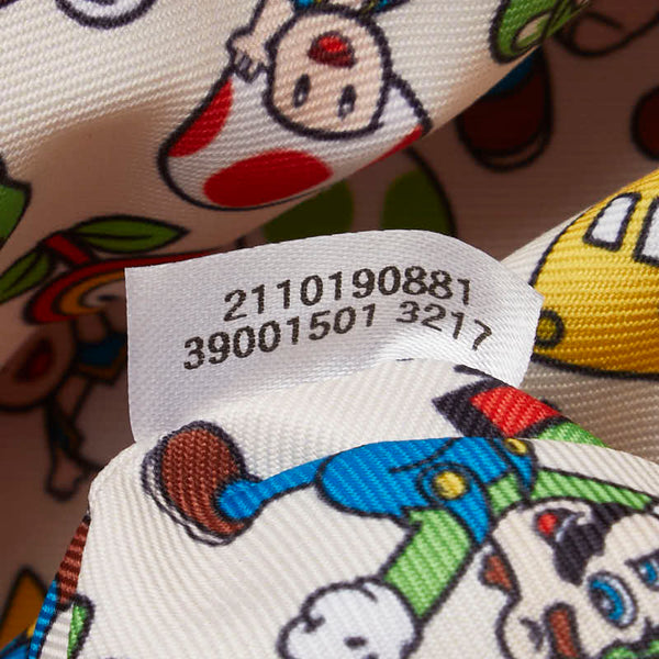 サマンサタバサ パルコ×スーパーマリオ リュック バックパック レッド ホワイト ナイロン レザー レディース Samantha Thavasa 【中古】