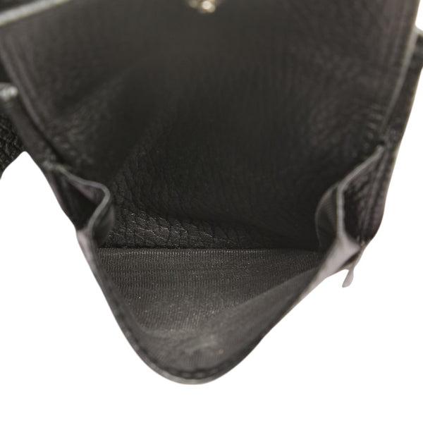 グッチ GGナイロン 二つ折り財布 ブラック ナイロン レザー メンズ GUCCI 【中古】