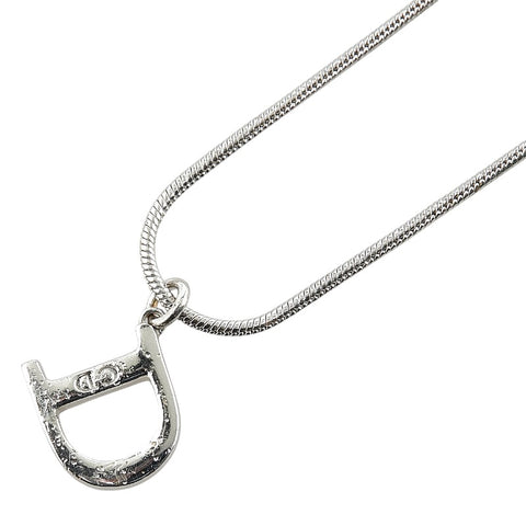 ディオール ネックレス シルバー メタル レディース Dior 【中古】