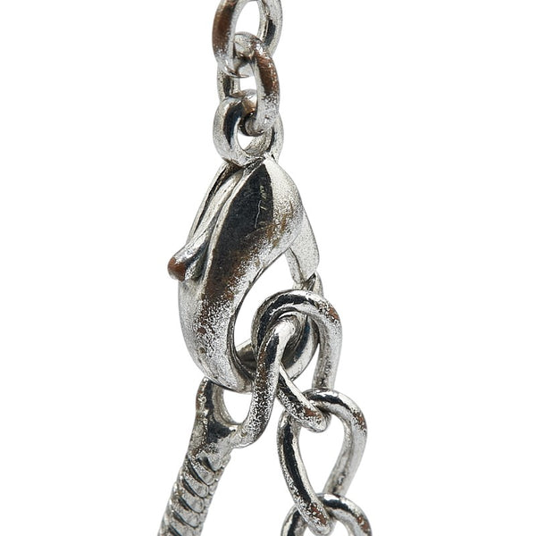 ディオール ネックレス シルバー メタル レディース Dior 【中古】