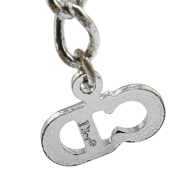 ディオール ネックレス シルバー メタル レディース Dior 【中古】