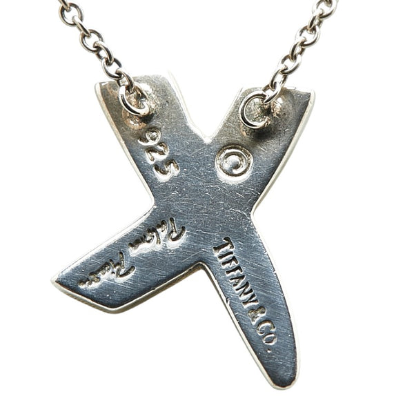 ティファニー キス ネックレス SV925 シルバー レディース TIFFANY&Co. 【中古】