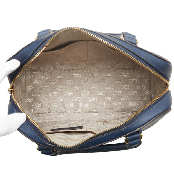 マイケルコース ハンドバッグ ネイビー レザー レディース Michael Kors 【中古】
