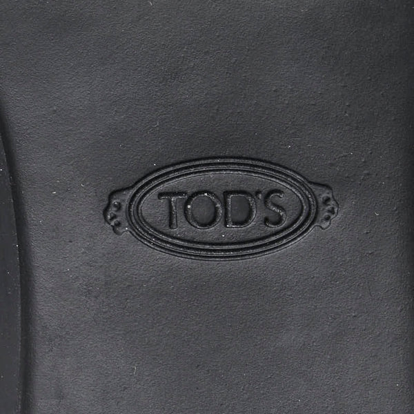 トッズ ローファー ドライビングシューズ サイズ：38 ベージュ レザー レディース TOD’S 【中古】