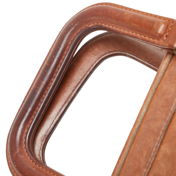 コーチ ビジネスバッグ ブリーフケース ショルダーバッグ 2WAY ブラウン レザー メンズ COACH 【中古】