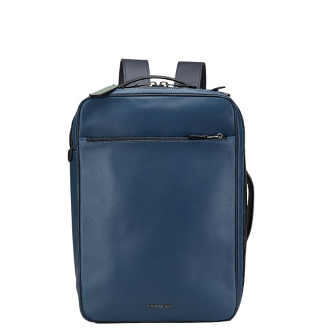 コーチ グラハム リュック バックパック ハンドバッグ ショルダーバッグ コンバーチブル C6876 ネイビー レザー メンズ COACH 【中古】