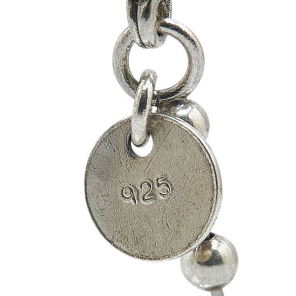 ティファニー リターントゥ オーバルタグ ネックレス ボールチェーン SV925 シルバー レディース TIFFANY&Co. 【中古】
