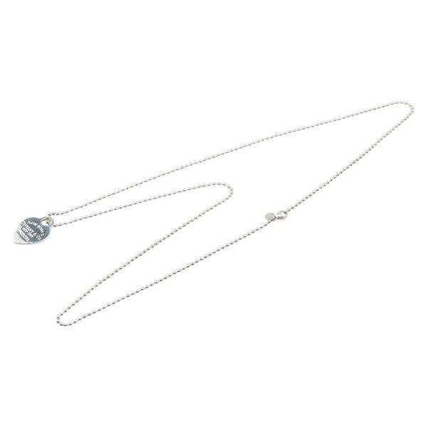 ティファニー リターントゥ ハート ネックレス ボールチェーン SV925 シルバー レディース TIFFANY&Co. 【中古】