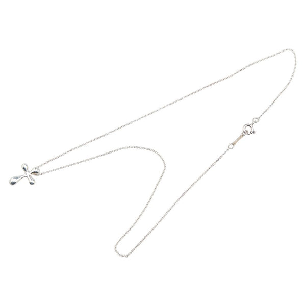 ティファニー クロス ネックレス SV925 シルバー レディース TIFFANY&Co. 【中古】