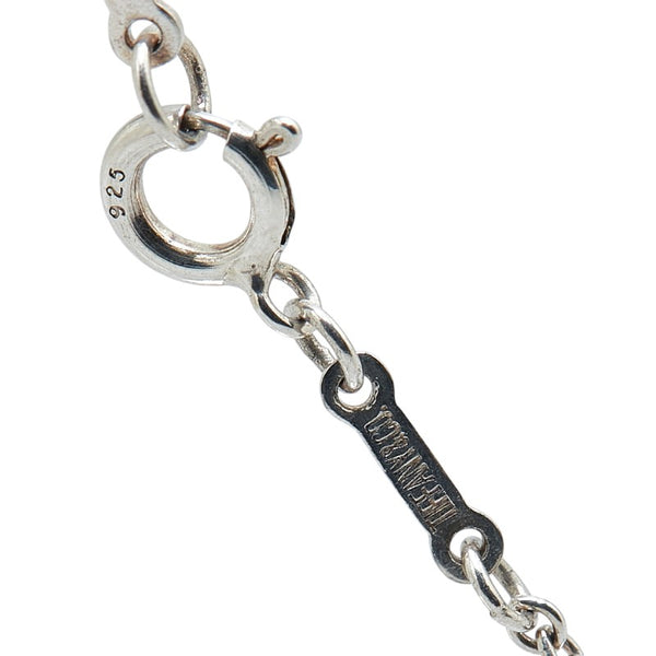 ティファニー オープンハート ネックレス SV925 シルバー レディース TIFFANY&Co. 【中古】