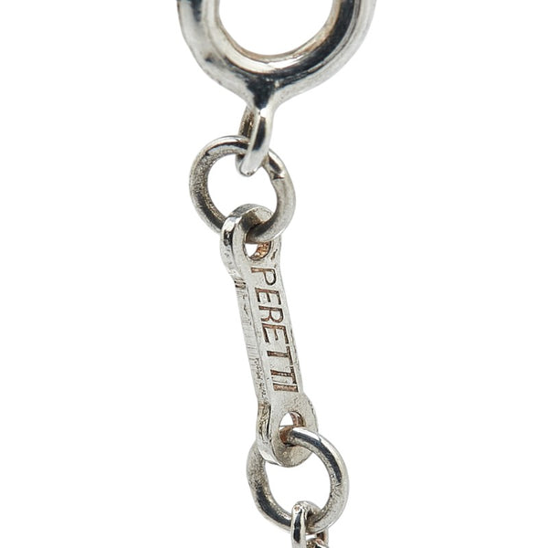 ティファニー オープンハート ネックレス SV925 シルバー レディース TIFFANY&Co. 【中古】