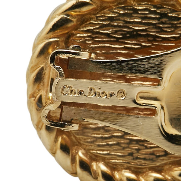 ディオール イヤリング ゴールド メッキ フェイクパール レディース Dior 【中古】