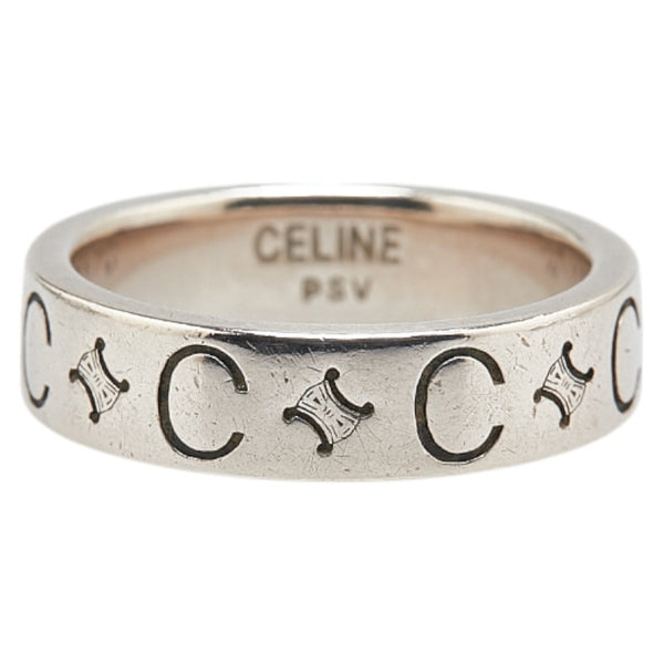 セリーヌ Cマカダム リング 指輪 PSV レディース CELINE 【中古】