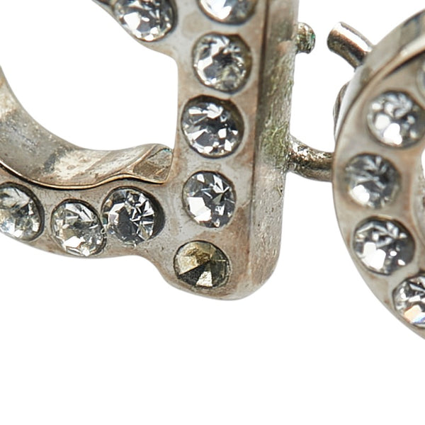 サルヴァトーレフェラガモ ガンチーニ ラインストーン ネックレス シルバー メタル レディース Salvatore Ferragamo 【中古】