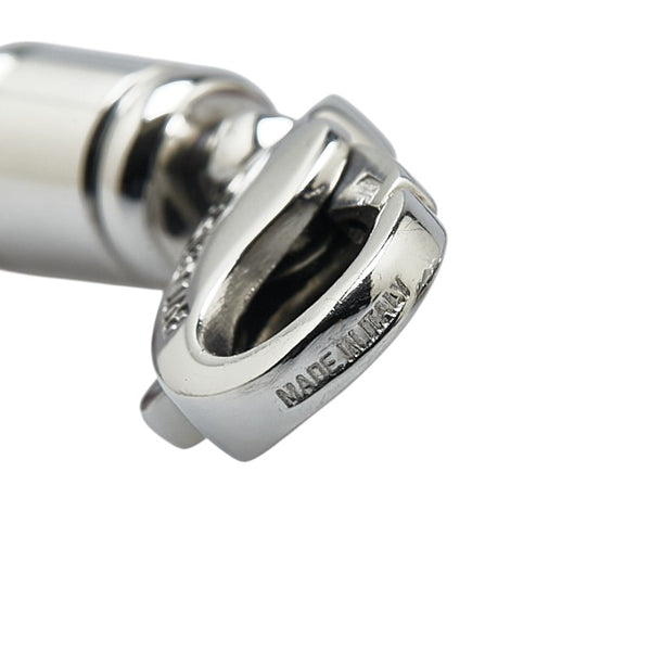 ブルガリ ネックレス チョーカー ブラウン シルバー レザー メタル レディース BVLGARI 【中古】