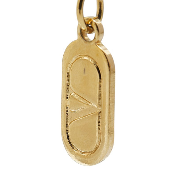 ヴァレンチノ ネックレス ゴールド シルバー メッキ レディース Valentino 【中古】