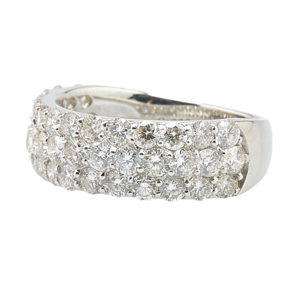 Pt900 プラチナ ダイヤ2.00ct リング 指輪 レディース 11号 【中古】