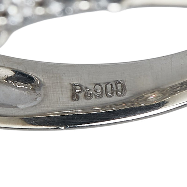 Pt900 プラチナ ダイヤ0.30ct ダイヤ0.70ct リング 指輪 レディース 9号 【中古】
