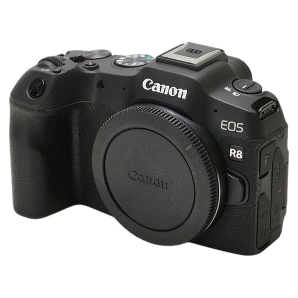 キャノン EOS R8 ボディー ミラーレスカメラ 一眼レフ デジタルカメラ 5803C001 ブラック 樹脂系 マグネシウム合金 メンズ canon 【中古】