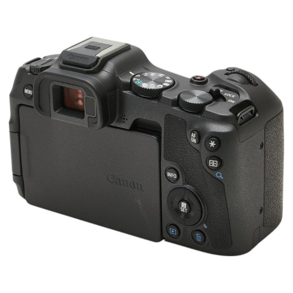 キャノン EOS R8 ボディー ミラーレスカメラ 一眼レフ デジタルカメラ 5803C001 ブラック 樹脂系 マグネシウム合金 メンズ canon 【中古】
