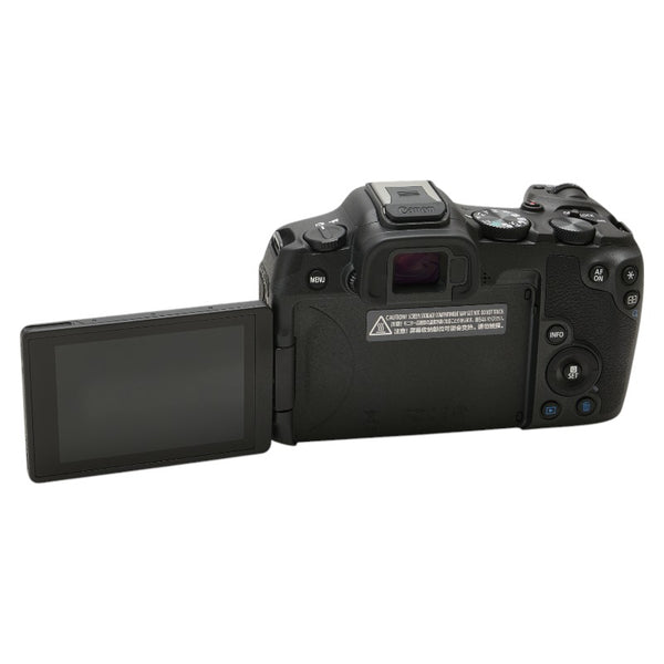 キャノン EOS R8 ボディー ミラーレスカメラ 一眼レフ デジタルカメラ 5803C001 ブラック 樹脂系 マグネシウム合金 メンズ canon 【中古】