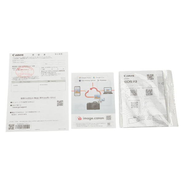 キャノン EOS R8 ボディー ミラーレスカメラ 一眼レフ デジタルカメラ 5803C001 ブラック 樹脂系 マグネシウム合金 メンズ canon 【中古】