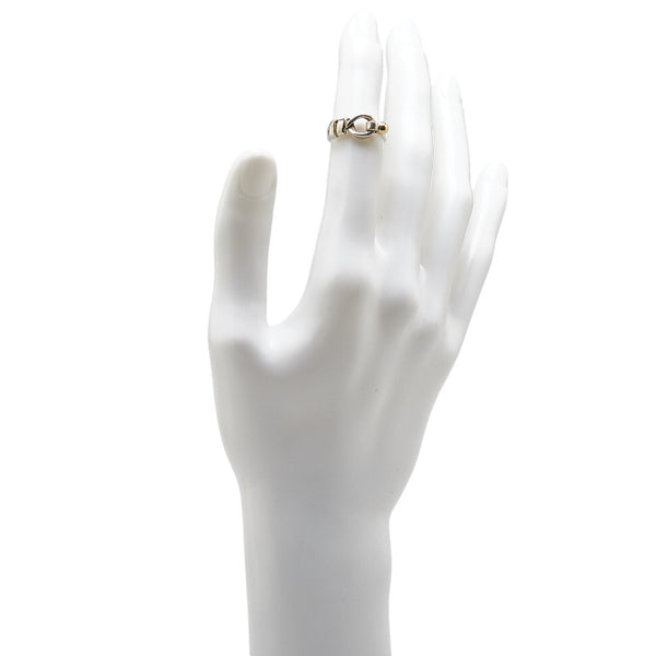 ティファニー ラブノット リング 指輪 SV925 シルバー K18 ゴールド レディース TIFFANY&Co. 【中古】