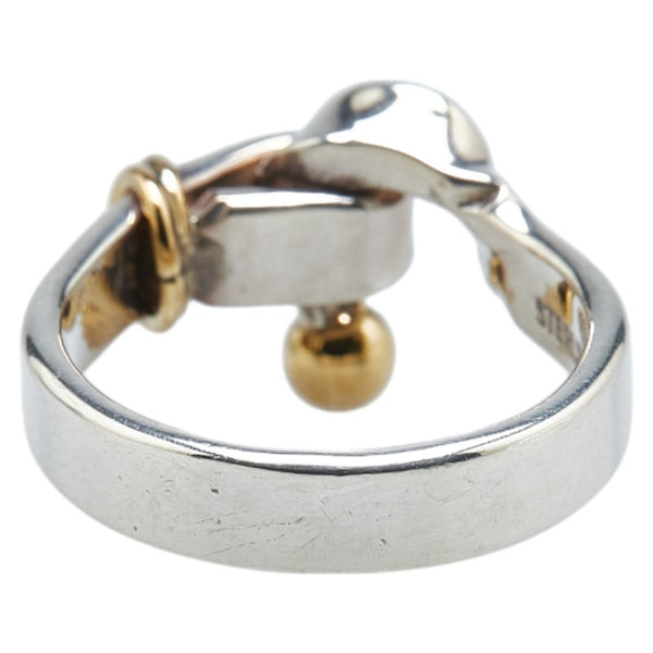 ティファニー フックアンドアイ リング 指輪 スターリングシルバー 18KT レディース TIFFANY&Co. 【中古】
