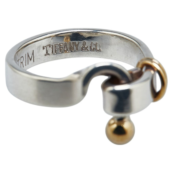 ティファニー フックアンドアイ リング 指輪 スターリングシルバー 18KT レディース TIFFANY&Co. 【中古】