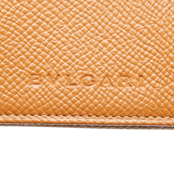 ブルガリ コインケース ブラウン レザー レディース BVLGARI 【中古】