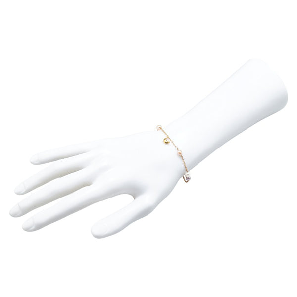 タサキ ムーン モチーフ ブレスレット K18PG ピンクゴールド レディース TASAKI 【中古】