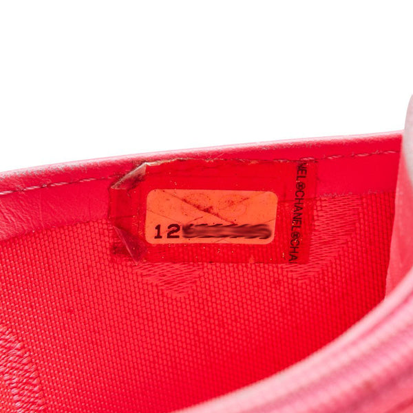 シャネル カンボンライン ココマーク 長財布 ブラック ラムスキン レディース CHANEL 【中古】