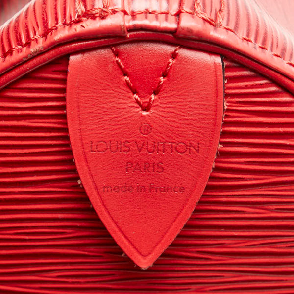 ルイ ヴィトン エピ スピーディ25 ハンドバッグ ミニボストンバッグ M59237 カスティリアンレッド レザー レディース LOUIS VUITTON 【中古】