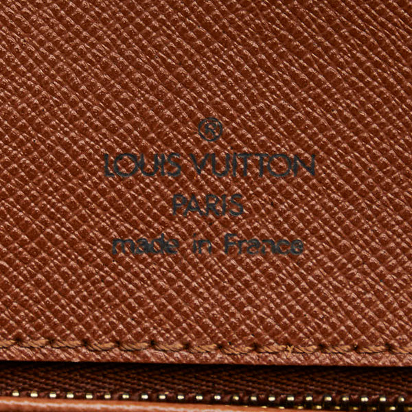 ルイ ヴィトン モノグラム シャンティMM 斜め掛け ショルダーバッグ M51233 ブラウン PVC レザー レディース LOUIS VUITTON 【中古】