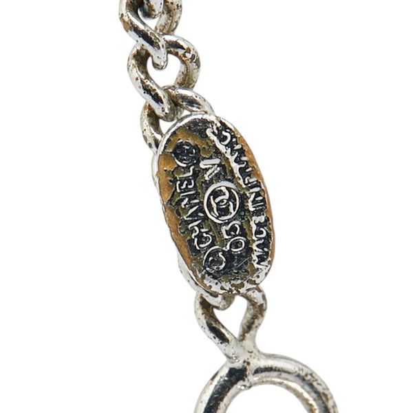 シャネル ココマーク ネックレス シルバー メタル レディース CHANEL 【中古】