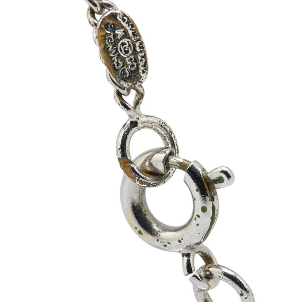 シャネル ココマーク ネックレス シルバー メタル レディース CHANEL 【中古】