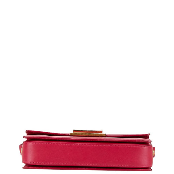 サンローラン ショルダーバッグ ピンク レザー レディース SAINT LAURENT 【中古】