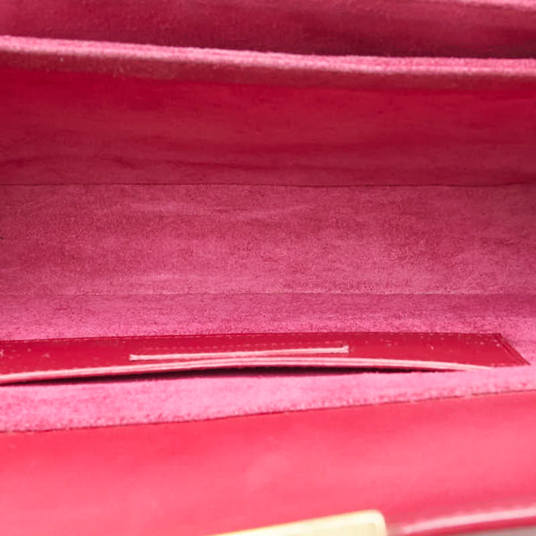 サンローラン ショルダーバッグ ピンク レザー レディース SAINT LAURENT 【中古】
