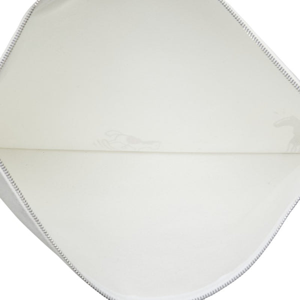 エルメス トゥルースフラット アダダGM 木馬 ポーチ ホワイト レッドマルチカラー キャンバス レディース HERMES 【中古】