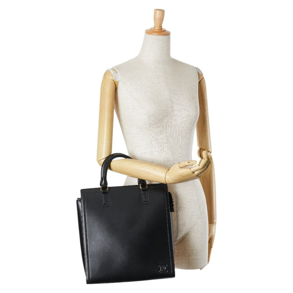 セリーヌ ハンドバッグ トートバッグ ブラック レザー レディース CELINE 【中古】