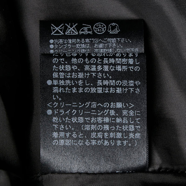 フォクシー ノースリーブワンピース サイズ：38 ブラック ツイード レザー レディース FOXEY 【中古】
