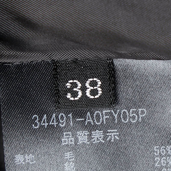 フォクシー ノースリーブワンピース サイズ：38 ブラック ツイード レザー レディース FOXEY 【中古】