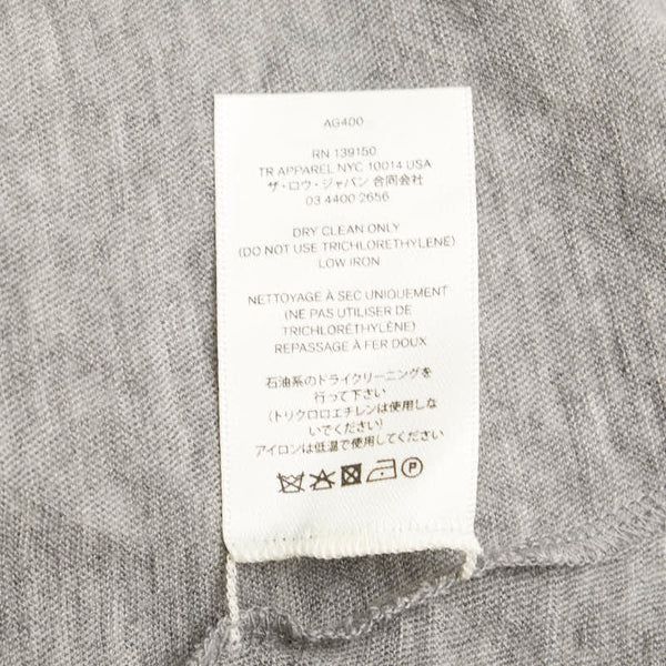 THE ROW ザ ロウ タンクトップ ノースリーブ サイズ：XS グレー カシミヤ レディース 【中古】