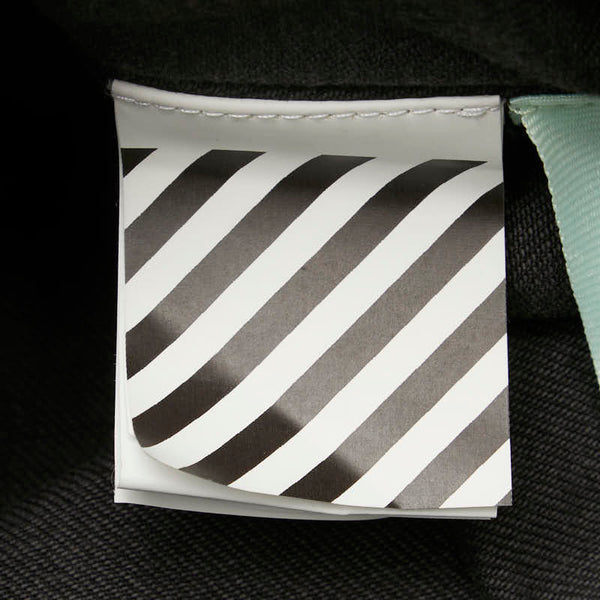 オフホワイト ×バスキア POST MODERN デニムジャケット サイズ：M ブラック コットン メンズ OFF-WHITE 【中古】