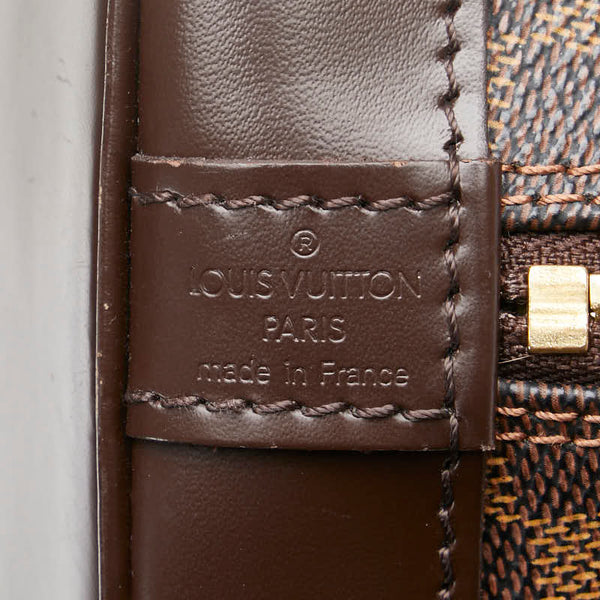ルイ ヴィトン ダミエ アルマPM ハンドバッグ N53151 ブラウン PVC レザー レディース LOUIS VUITTON 【中古】