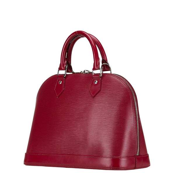 ルイ ヴィトン エピ アルマ ハンドバッグ M40490 フューシャ ワインレッド レザー レディース LOUIS VUITTON 【中古】