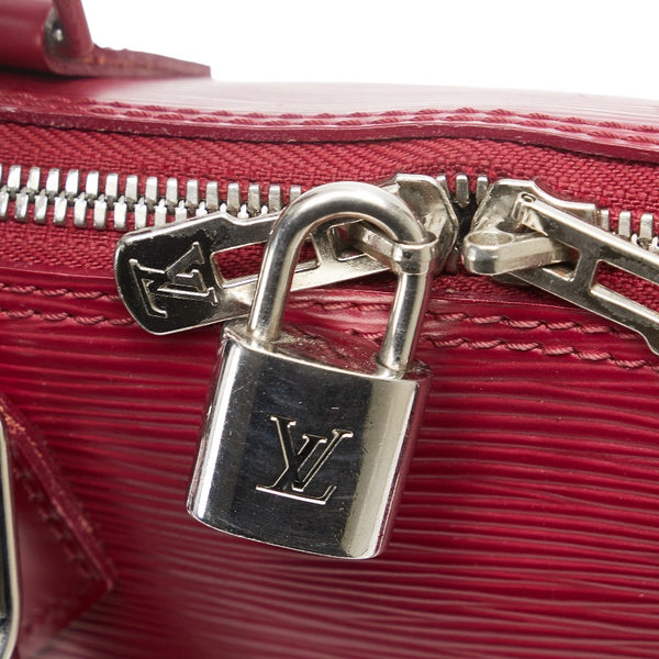 ルイ ヴィトン エピ アルマ ハンドバッグ M40490 フューシャ ワインレッド レザー レディース LOUIS VUITTON 【中古】