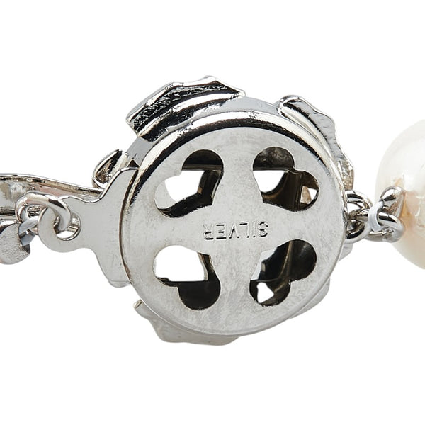 Silver シルバー アコヤパール8.5～9mm ネックレス レディース 【中古】