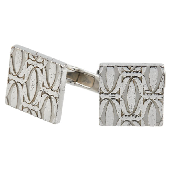 カルティエ ハッピーバースデー カフス シルバー メタル レディース CARTIER 【中古】